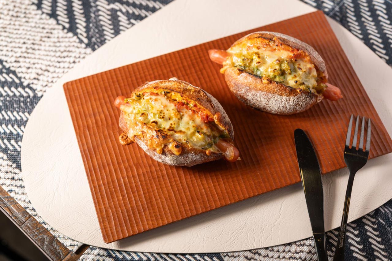 春キャベツのホットドッグ